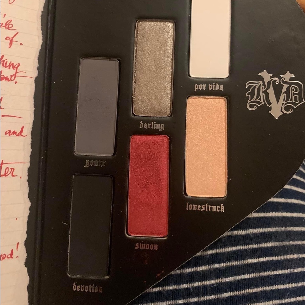 KVD x TF better together. JUST KVD side.
